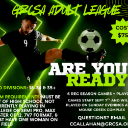 Black Simple Soccer Training Camp Facebook Post